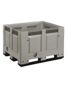 Transoplast - WE4401300 - Palettenbox, Grau 1200x1000x790 mm Transoplast