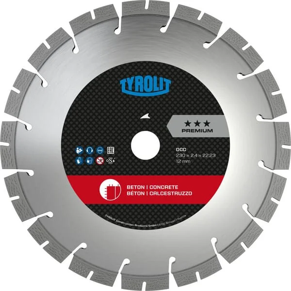 Tyrolit - 34468731 - Diamantscheibe DCC Premium 125mm