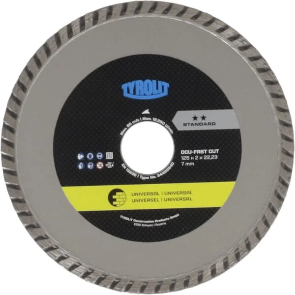 Tyrolit - 34499940 - Trennscheibe DCUS1 125mm