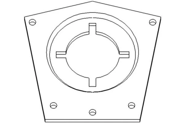 Vapormatic - AV100347 - Flansch