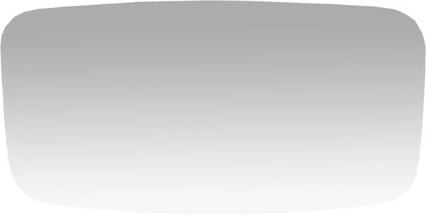 Vapormatic - VLD1078 - Spiegelglas 208x394mm Konvex 5er Pack