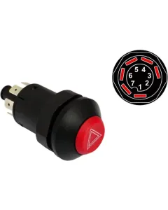 Vapormatic - VPM5263 - Warnblink-Druckschalter