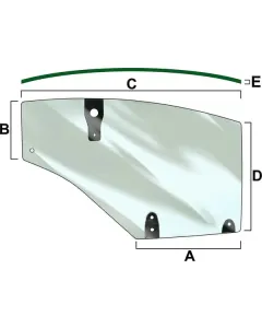 Vapormatic - VPM7362 - Linkes Tuerglas