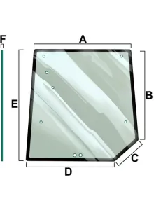Vapormatic - VPM7363 - Heckfensterglas