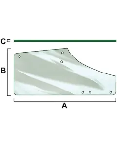 Vapormatic - VPM7369 - Rechtes Tuerglas