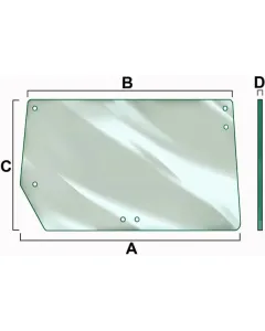 Vapormatic - VPM7404 - Heckfensterscheibe