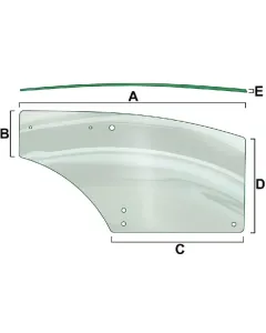 Vapormatic - VPM7426 - Linkes Tuerglas