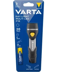 VARTA Consumer Batteries - VT16631 - Taschenlampe Tageslicht Multi-LED F10