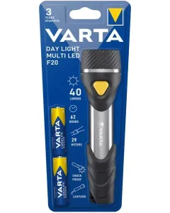 VARTA Consumer Batteries - VT16632 - Taschenlampe Tageslicht Multi-LED F20