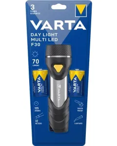 VARTA Consumer Batteries - VT17612 - Batteriebetriebene Taschenlampe Multi-LED F30