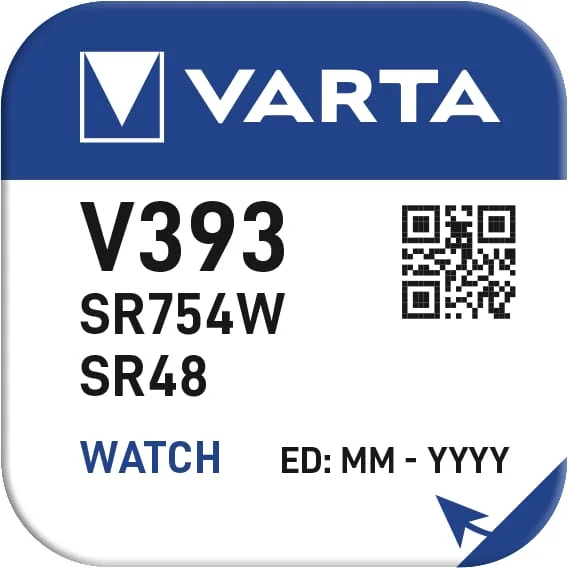 VARTA - VT00393 - Batterien V393