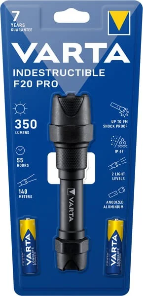 VARTA - VT18711 - Taschenlampe Unzerstoerbar F20 Pro