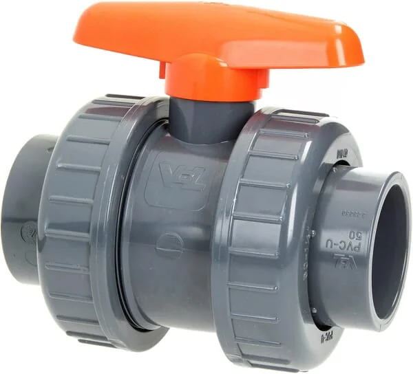 VdL - KS050050PVC - PVC-Sperrventil Typ: DIL 50x50