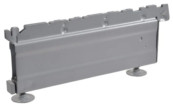 Vika - 57121637X - Weiss/Alu Niedriger Fuss 37x16 cm