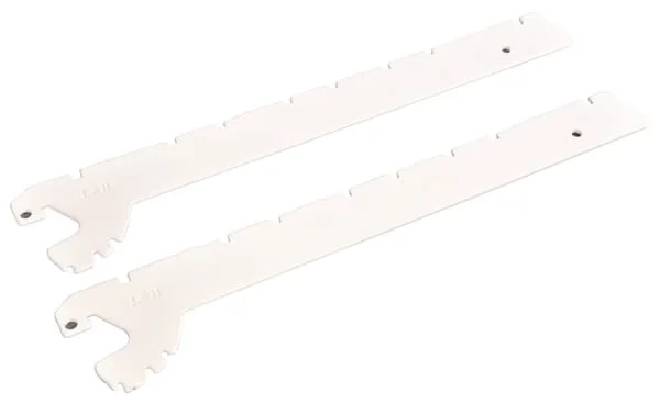 Vika - 57150237J - 37cm Regalträger Creme 2 Stück