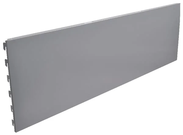 Vika - 57231103X - Platte Ohne Loch 30x100 Weiß/Alu