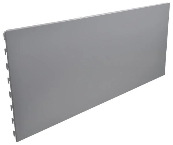 Vika - 57231104X - Platte Ohne Loch 40x100 Weiß/Alu