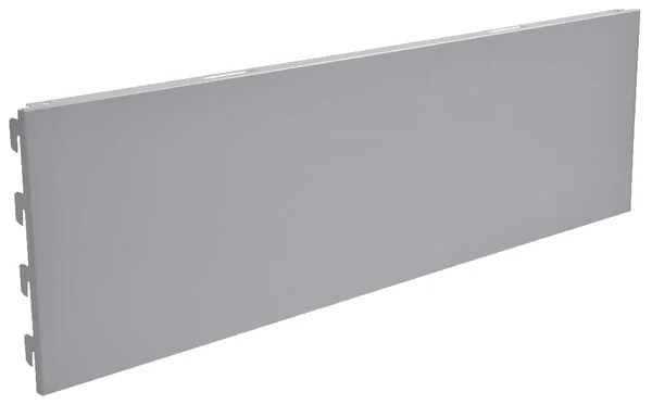 Vika - 57231494X - Weiß/Alu Rückwand L 40 cm