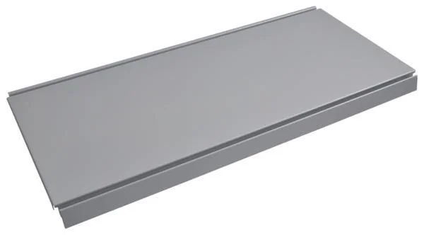 Vika - 57241030X - Weiß/Alu Regal 30x100 cm