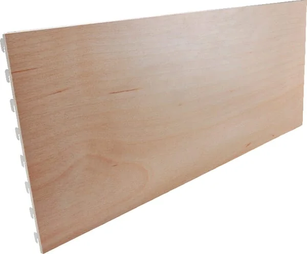 Vika - 59231104A - Glatte Rückwand 100x40 Eiche