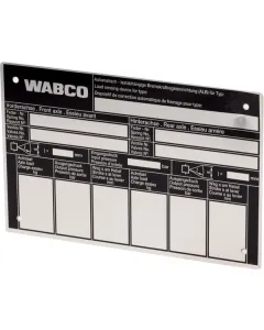 Wabco - 8991446304 - Etikett
