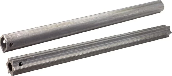 Walterscheid - 7549001400 - Profilrohr Sternform S4 Diameter Außen: 51x37mm L: 1,4m