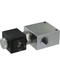 Walvoil - EC10MNO002 - Steuerventil 2/2 EC10M NO 24VDC 1/2" BSP