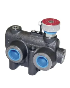 Webtec - RV2FV2V012076 - Durchflussregelventil 3-Wege 0-76 L/min