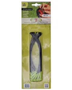 Weed Lover - WEE11060 - Trimmerfaden Diameter 2,4 mm Schwarz Weed Lover, Protectline