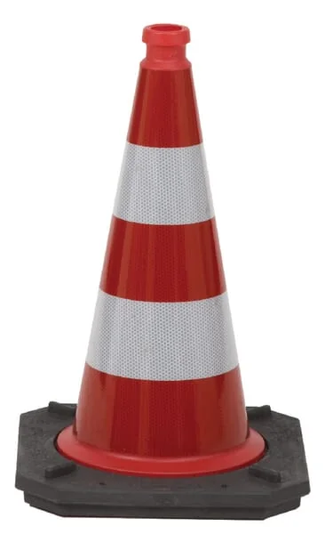 Wemas - WB5075 - Verkehrsleitkegel Reflektierend 50cm