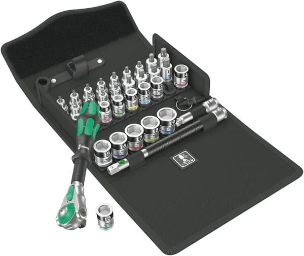 Wera - 05003536001 - Steckschlüsselsatz 3/8" 8100 SB All-In