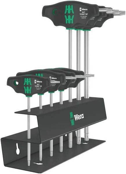 Wera - 05023456001 - Schraubendreher-Set T-Griff 467/7 Torx HF Set 2