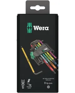 Wera - 05073599001 - Winkelschraubendreher-Set 967/9 TX BO