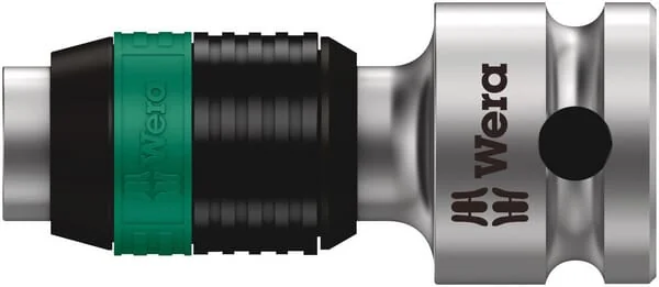 Wera - DP8784B1 - Bit-Adapter 3/8" SD 1/4"Hex