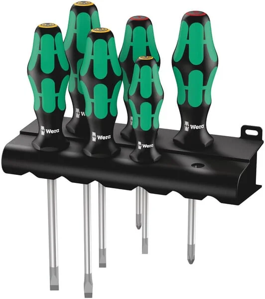 Wera - SC3346 - Rack-Schraubendreher-Set Kraftform Plus Lasertip und Rack