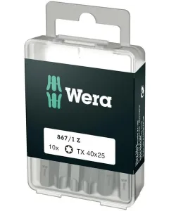 Wera - SC8671ZTX40DIY - Bits TX 40x25 (10 Stück)