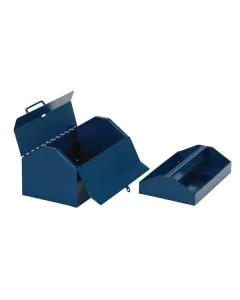 Wesma - HG14P - Werkzeugkasten 204x355x180mm Blau Metall Wesma