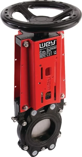 WEY - DN065VNAN - Messerabsperrklappe Und Handrad DN65