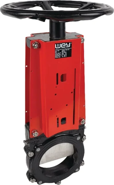 Wey - DN150VGA - Schieberschieber mit Handrad 6"