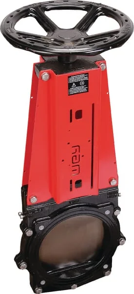 WEY - DN200VGA - Messerabsperrschieber Mit Vierkantflansch Handrad 8