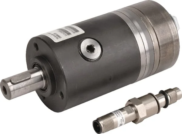 White - OMM8151G5060 - Orbitmotor, Welle Diameter 16 Sensor Rueckseite