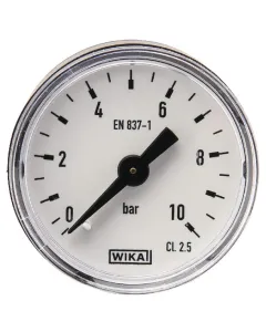Wika - MA4010B02PL - Manometer Diameter 40 mm 0-10 bar hinten