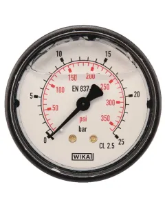 Wika - MA6325B04PLGF - Manometer Diameter 63 0-25bar 1/4" hinten