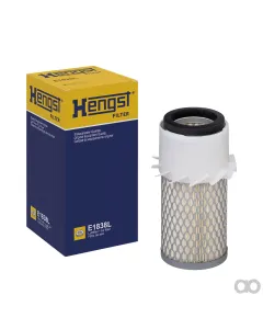 Hengst - E1838L - Luft-Filtereinsatz