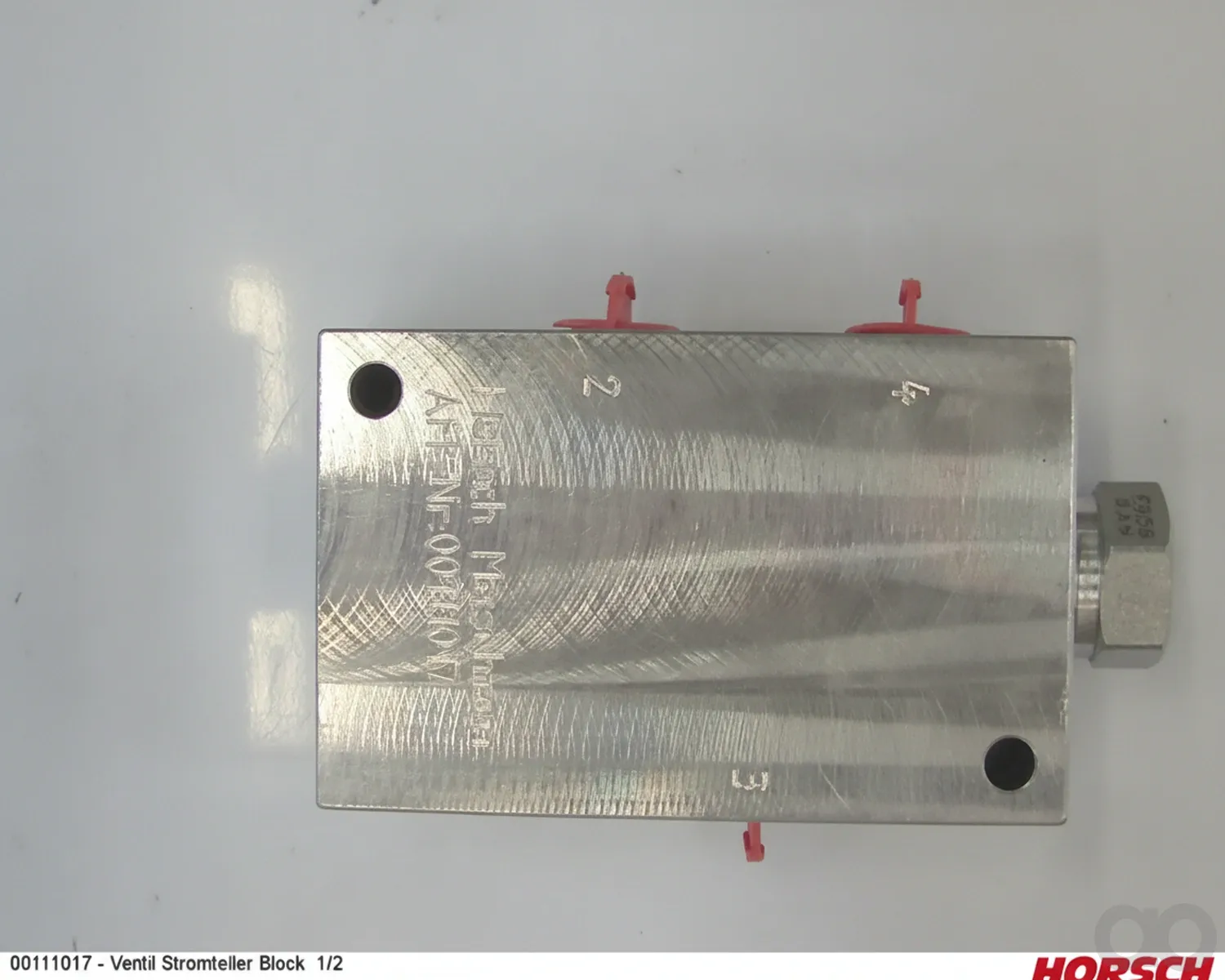 Horsch - 00111017 - Ventil Stromteiler Block 1/2