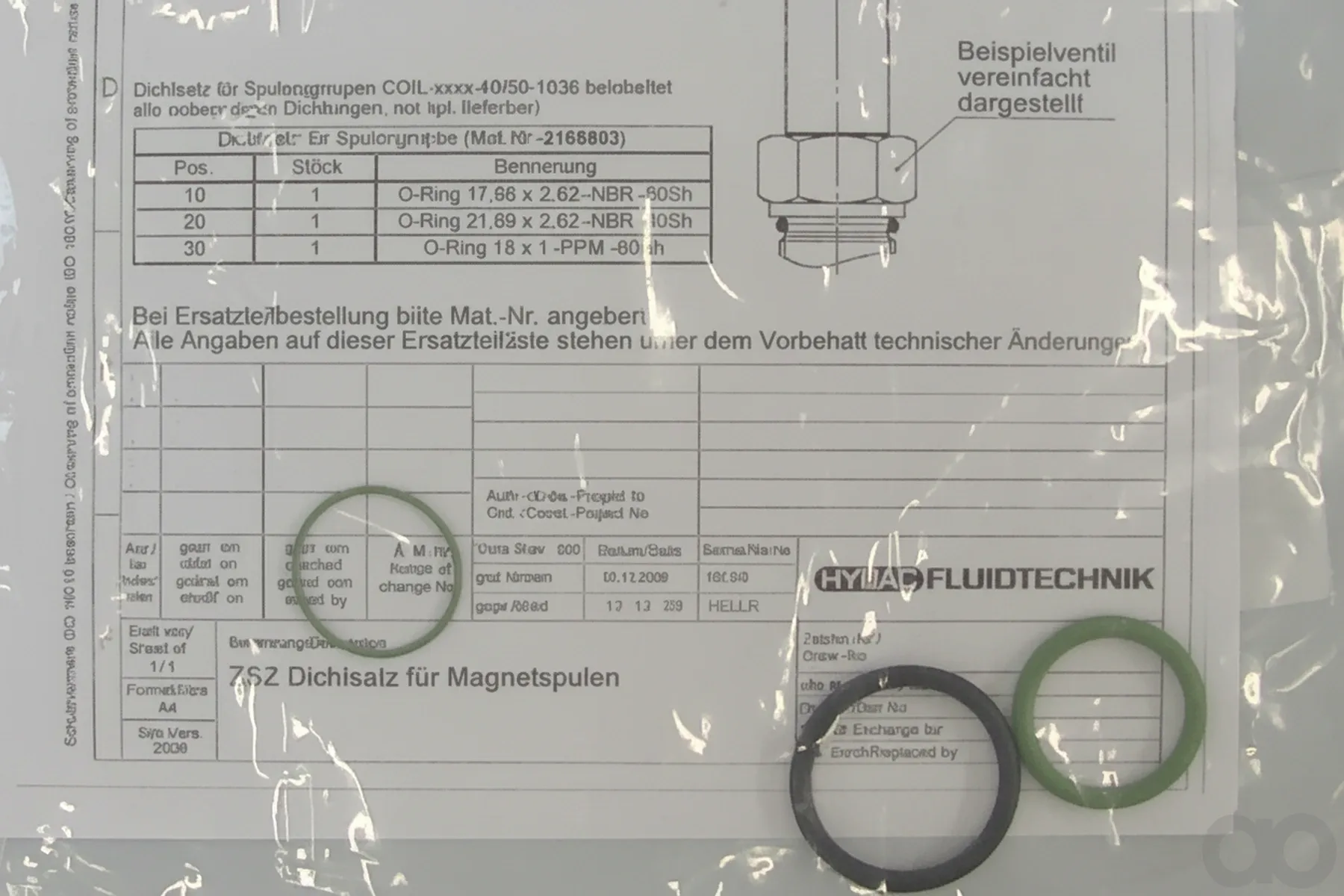 Horsch - 00111045 - Dichtsatz Fs Coil 18
