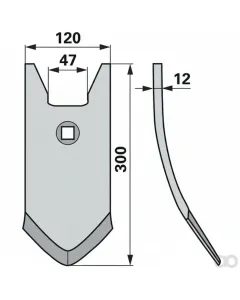 Horsch - 00240592 - Spitze Anstelle Von 34 Prillinger