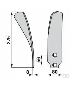 Horsch - 00241238 - Leitblech Anstelle Von Prillinger