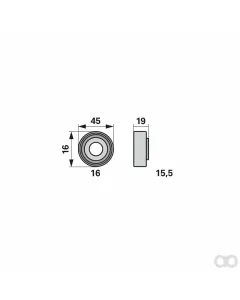 Horsch - 00310886 - Lager Anstelle Von 0024 Prillinger