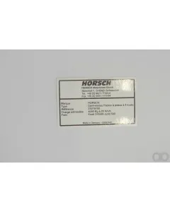 Horsch - 00385493 - Typenschild 23278700 Trommelbremse